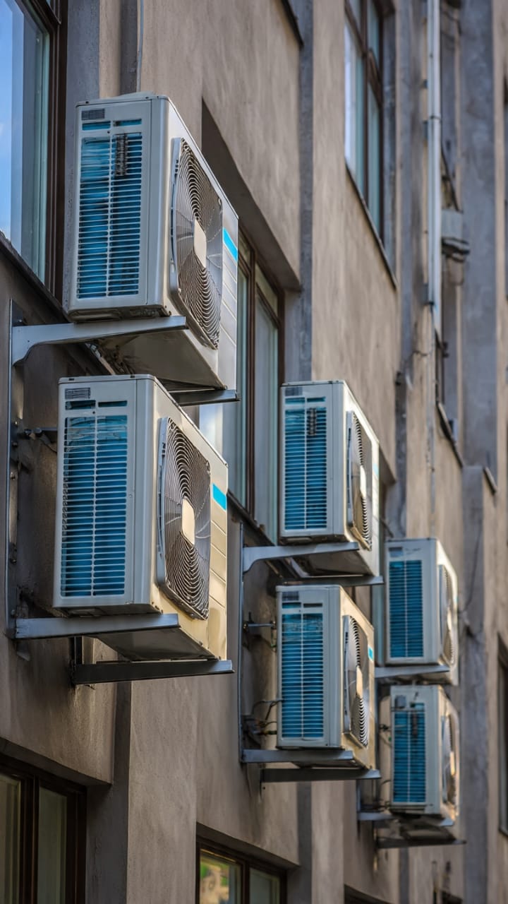 Commercial air conditioning systems